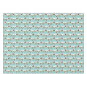 Santa, Rudolph und Snowman Tischdecke (Vorderseite (Horizontal))