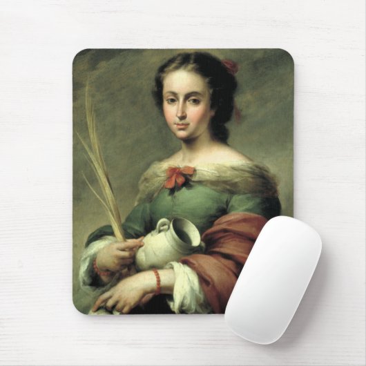 Santa Rufina Mousepad (Mit Mouse)