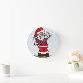 Santa Runde Wanduhr (Zuhause)