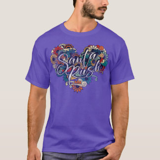 SANTA RUSH VIGNETTE VINTAGE FARBE T-Shirt