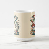 Santa’s 67 Weihnachts-Baseball-Meme Kaffeetasse (Mittel)