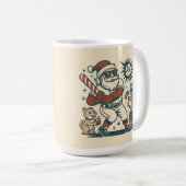 Santa’s 67 Weihnachts-Baseball-Meme Kaffeetasse (VorderseiteRechts)