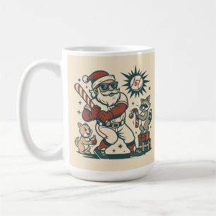 Santa’s 67 Weihnachts-Baseball-Meme Kaffeetasse