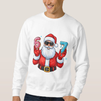 Santa’s 6 & 7 Donut Party Sweatshirt