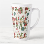 Santa’s Christmas Elf Latte Mug Milchtasse (Rechts)