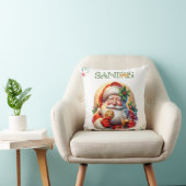 Santa’s Coffee Break Christmas Cushion Kissen (Stuhl )