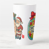 Santa’s Fart Jar Funny Festive Flatulence Milchtasse (Vorderseite)