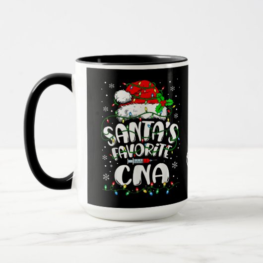 Santa’s Favorite CNA Tasse (Links)