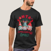 Santa s Favorite Dermatology Crew Christmas Gnome T-Shirt (Vorderseite)