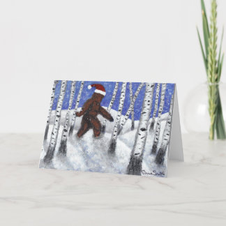 Santa S Feiertagskarte