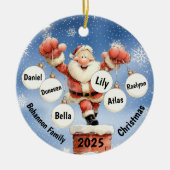 Santa’s Festive Chimney Ornament (Vorne)