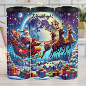 Santa’s Interstellar Eve Ride Thermosbecher