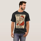 Santa’s Last Nerve Express T-Shirt (Vorne ganz)