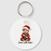 Santa’s Little Helper Keychain – Cute Christmas Schlüsselanhänger (Rückseite)