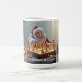 Santa’s Next Move – Funny Chess Christmas Mug for  Kaffeetasse (Mittel)