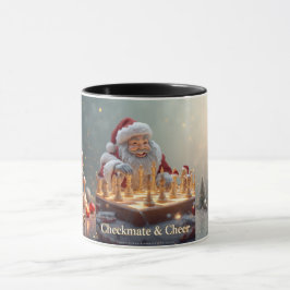 Santa’s Next Move – Funny Chess Christmas Mug for Tasse