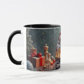 Santa’s Next Move – Funny Chess Christmas Mug for Tasse (Links)