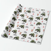 Santa’s Off-Road Christmas Geschenkpapier (Ungerollt)