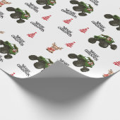 Santa’s Off-Road Christmas Geschenkpapier (Ecke)