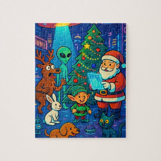 Santa’s Out-of-This-World Christmas Puzzle (Vertikal)