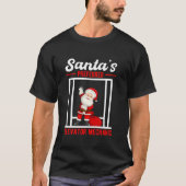 Santa s Preferred Elevator Mechanic Elevator T-Shirt (Vorderseite)