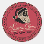 ✒️ Santa’s Signature Stamp Sticker (Vorderseite)
