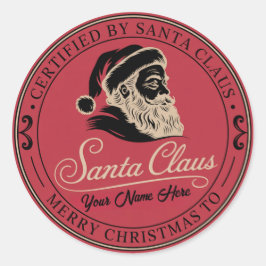 ✒️ Santa’s Signature Stamp Sticker