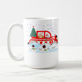 Santa’s Snowplow Shenanigans – Wreck the Halls! Kaffeetasse