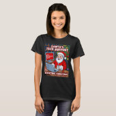 Santa s Tech Support Rebooting T-Shirt (Vorne ganz)