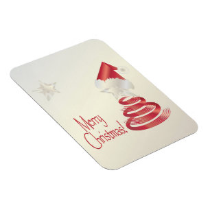 Santa s Tree Magnet