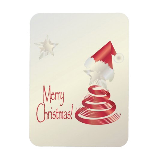 Santa s Tree Magnet (Vertikal)