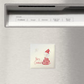 Santa s Tree Magnet (In Situ (Geschirrspüler))