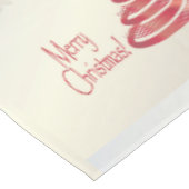 Santa s Tree Tischdecke (Schrägansicht)