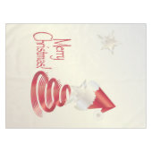 Santa s Tree Tischdecke (Vorderseite (Horizontal))