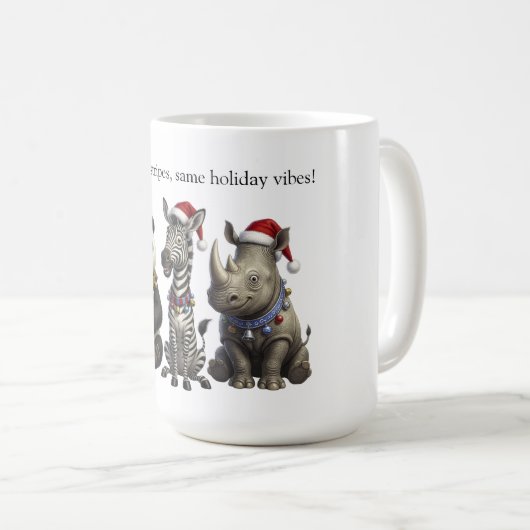 Santa’s Wild Trio Kaffeetasse (VorderseiteRechts)