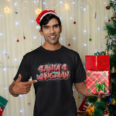 Santa’s Wingman Funny Christmas – Holiday Party T-Shirt