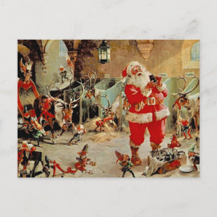Santa"s Workshop Postkarte