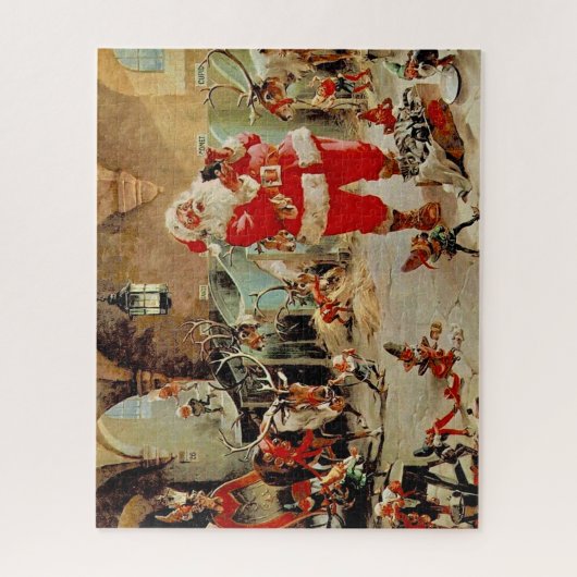 Santa"s Workshop Puzzle (Vertikal)