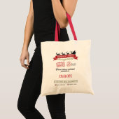 Santa-Sack-Weihnachten Tragetasche (Vorderseite (Produkt))