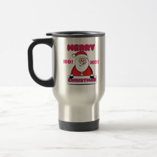 SANTA SAGT; LEIDER CHRISTMAS, HO HO! REISEBECHER