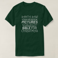 SANTA SAH IHRE FACEBOOK BILDER KLEIDER UND BIBLE