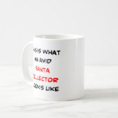 Santa-Sammler, begeistert Kaffeetasse (Vorderseite Links)