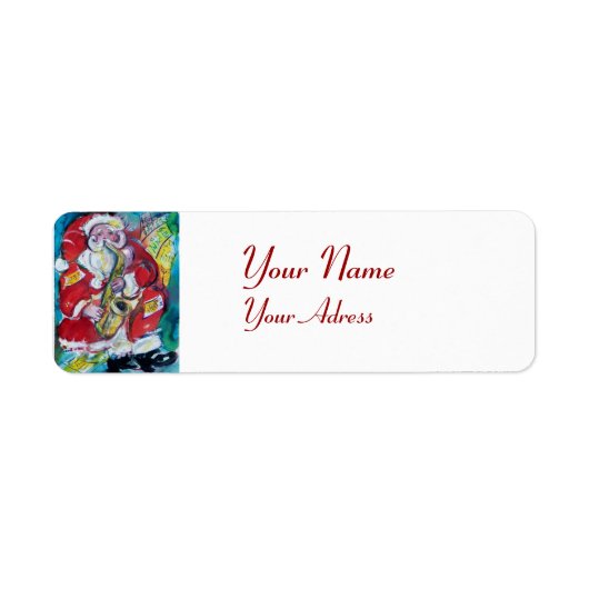 SANTA & SAX, CHRISTMAS JAZZ PARTY White (Vorne)