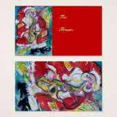 SANTA & SAX, CHRISTMAS-PARTY (Vorne & Hinten)