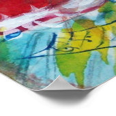 SANTA & SAX, CHRISTMAS-PARTY POSTER (Ecke)