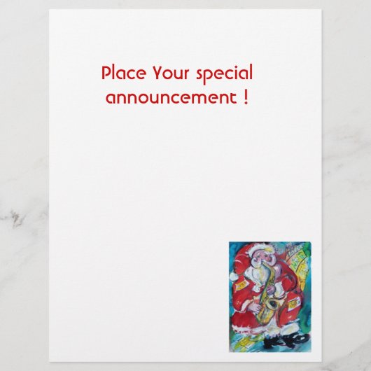 SANTA & SAX FLYER (Hinten)