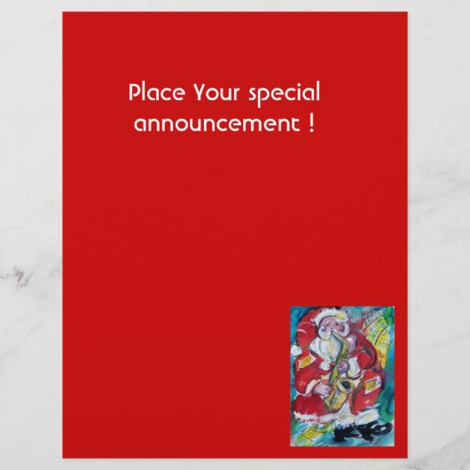 SANTA & SAX FLYER (Hinten)