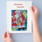 SANTA & SAX FLYER (Hand)
