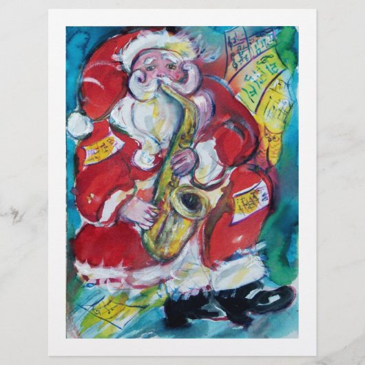 SANTA & SAX FLYER (Vorne)
