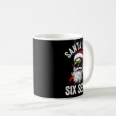 Santa Says Six Seven 67 6 7 Meme Christmas Gen Alp Kaffeetasse (VorderseiteRechts)